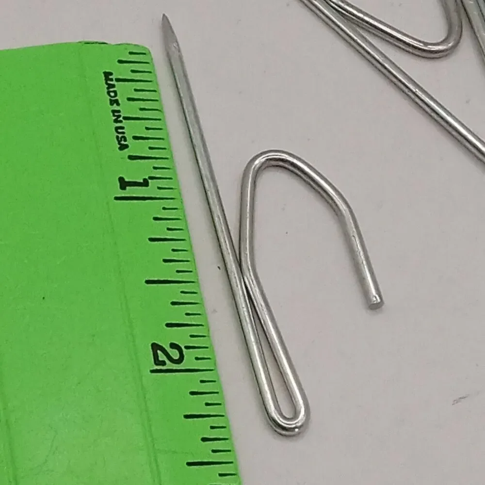 Drapery Curtain Metal Hooks Assorted Lot See Photos